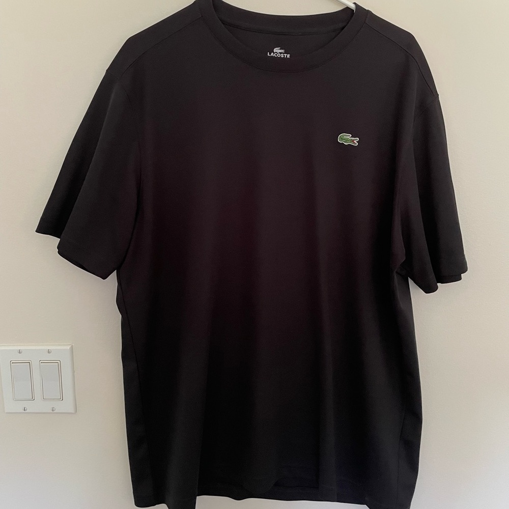 Black XL Lacoste Sport T-Shirt